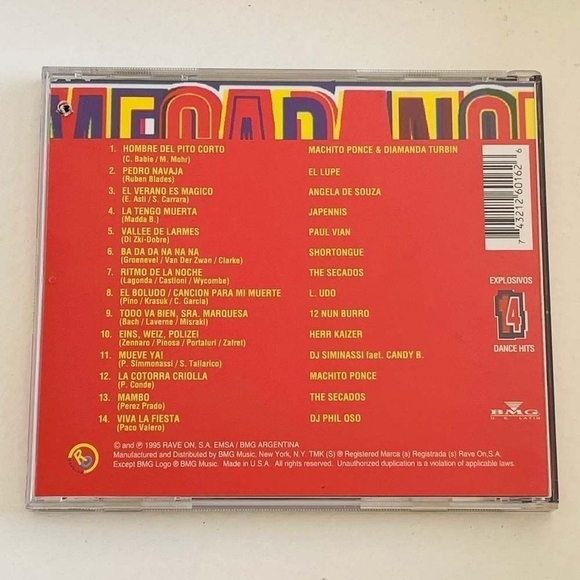 CD Various - Megadance Latino - Picture 2 of 2